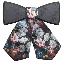 Dámský dřevěný motýlek Dark Rose