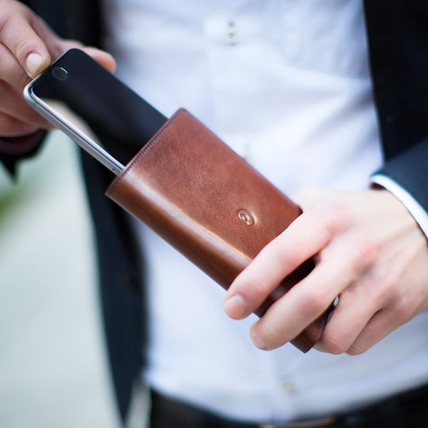 Kožená peněženka s pouzdrem na iPhone 6 | Danny P.
