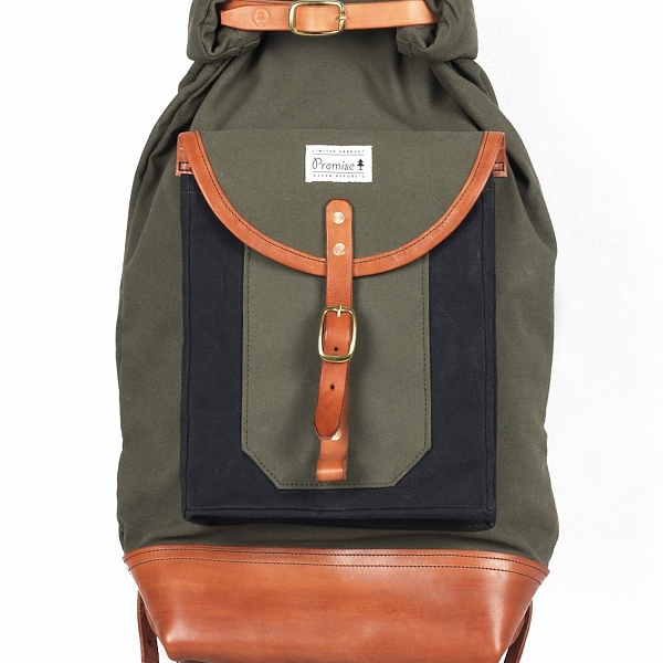 RollTop batoh 2017 - Khaki | Promise Clothing