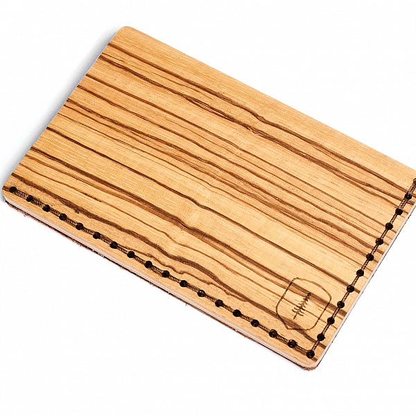 Dřevěný vizitkovník Linea Note | BeWooden